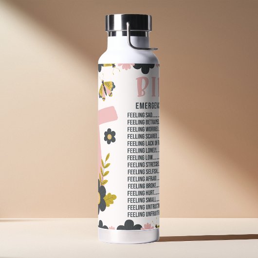 Christelijke Bijbelnoodnummers Waterfles