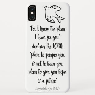 Christelijke Bijbelprijs Inspirerend Hoop Toekomst Case-Mate iPhone Case