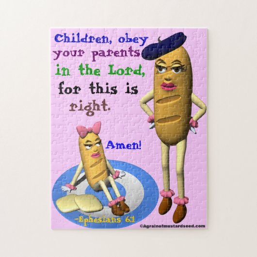 Christelijke Bijbelprijzen Legpuzzel (Verticaal)