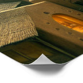 Christelijke Bijbelreuzen in de Canadese kunst Poster (Hoek)