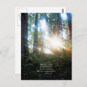 Christelijke bijbelscripts maken briefkaart (Voorkant / Achterkant)