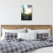 Christelijke bijbelscripts maken canvas afdruk (Insitu (Slaapkamer))