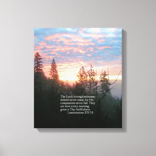 Christelijke Bijbelscripts maken Canvas Afdruk (Voorkant)