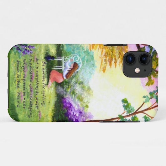 Christelijke Bijbelscripts maken Case-Mate iPhone Case (Achterkant (horizontaal))