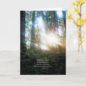 Christelijke bijbelscripts maken kaart (Gele Bloem)