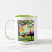 Christelijke Bijbelscripts maken Tweekleurige Koffiemok (Links)