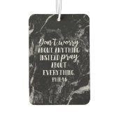 Christelijke Bijbelscripts niet zorgwekkend maken Luchtverfrisser (Achterkant)