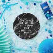 Christelijke Bijbelscripts niet zorgwekkend maken Papieren Bordje (Feest)