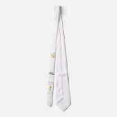 Christelijke Bijbelscripts Stropdas (Achterkant)