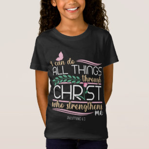 Christelijke Bijbelse Filippijnen 4:13 T-shirt