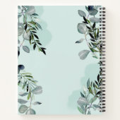 Christelijke Bijbelse Filippijnen 4 8 Eucalyptus Notitieboek (Achterkant)