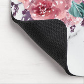 Christelijke Bijbelse  Floral Marble Verse Muismat (Hoek)