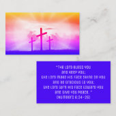 Christelijke Bijbelse kerk Religie Kruidenbus Visitekaartje (Voorkant / Achterkant)