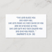 Christelijke Bijbelse kerk Religie Kruidenbus Visitekaartje (Achterkant)