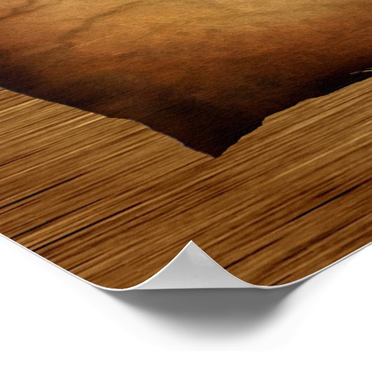 Christelijke bijbelse scripts op Eagles Art Poster (Hoek)