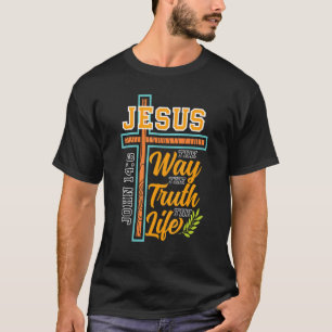 Christelijke Bijbelse Verse Faith Believer Followe T-shirt
