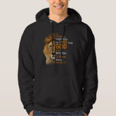 Christelijke Bijbelse Verse Joshua 1 9 Lion Faith Hoodie (Voorkant)