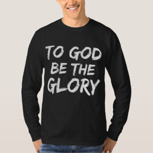 Christelijke Bijbelse Verse Quote voor Mannen aan  T-shirt