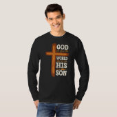 Christelijke Bijbelse versie van de scriptfunctie T-shirt (Voorkant volledig)