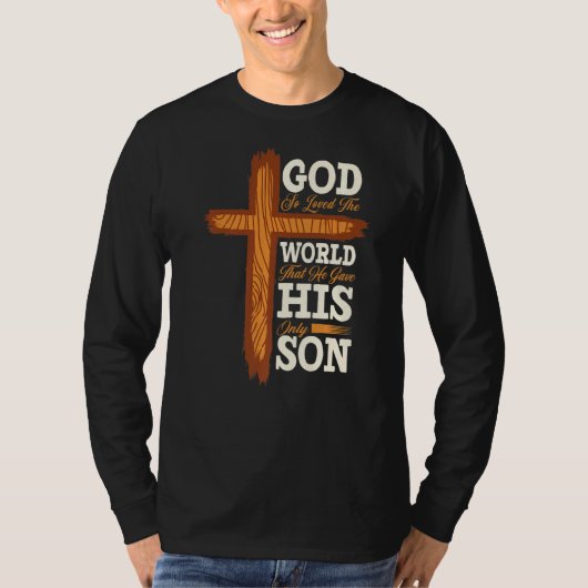 Christelijke Bijbelse versie van de scriptfunctie T-shirt (Voorkant)