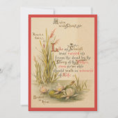 Christelijke Bijbeltekst Christus is opgestaan Fot Feestdagenkaart (Voorkant)