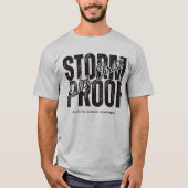 Christelijke Bijbeltekst Geloofover Scripture Graf T-shirt (Voorkant)