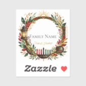 Christelijke Bijbeltekststickers | Kwanzaa geloof Sticker (Vel)