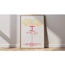 Christelijke Bijbelvers Jezus Johannes 8 12