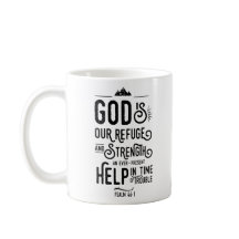 Christelijke Bijbelvers Psalmen 46:1 God is onze T