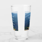 Christelijke Bijbelversie blauw oceaangebied zonde Glas (Links)