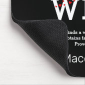 Christelijke bijbelversie | IK HOOP VAN MIJN VROUW Muismat (Hoek)