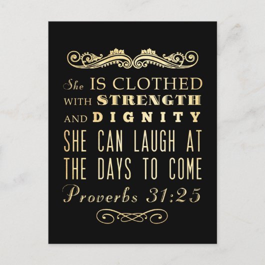 Christelijke Bijbelversie met scripts - Proverbs 3 Briefkaart (Voorkant)