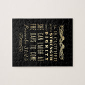 Christelijke Bijbelversie met scripts - Proverbs 3 Legpuzzel (Horizontaal)