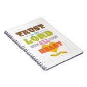 Christelijke Bijbelversie met scripts - Proverbs 3 Notitieboek (Rechterzijde)