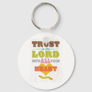 Christelijke Bijbelversie met scripts - Proverbs 3 Sleutelhanger