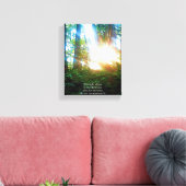 Christelijke bijbelversie van de architectuur van canvas afdruk (Insitu (Woonkamer))