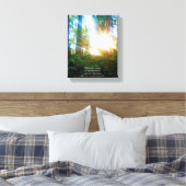 Christelijke bijbelversie van de architectuur van canvas afdruk (Insitu (Slaapkamer))