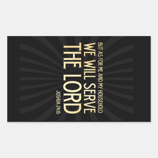 Christelijke Bijbelversie van de Bijbel van de Sch Rechthoekige Sticker (Voorkant)