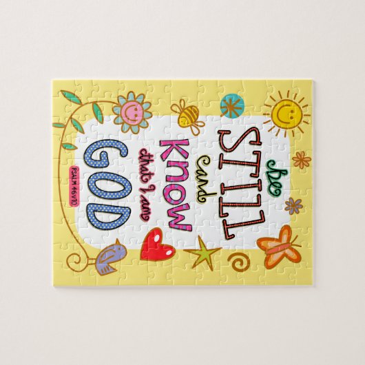 Christelijke Bijbelversie van de tekstmodule Bijbe Legpuzzel (Horizontaal)