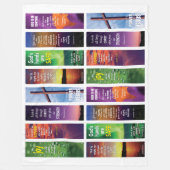 Christelijke Bijbelverzen Fleece Deken (Voorkant)