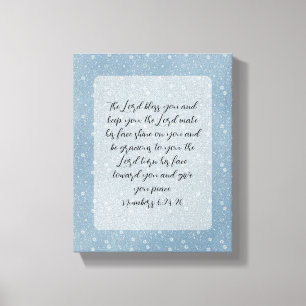 Christelijke Bijbelverzen Kunst Canvas Afdruk
