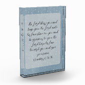 Christelijke Bijbelverzen Kunst Fotoblokken (Links)