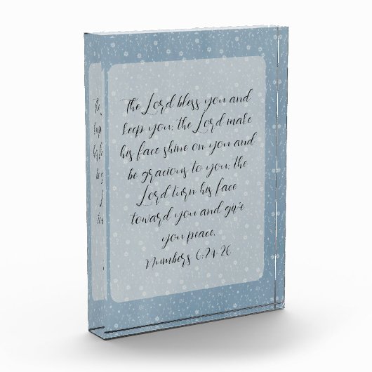 Christelijke Bijbelverzen Kunst Fotoblokken (Links)