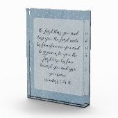 Christelijke Bijbelverzen Kunst Fotoblokken (Rechts)