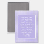 Christelijke Bijbelverzen Kunst Magneet (Voorkant / Achterkant)