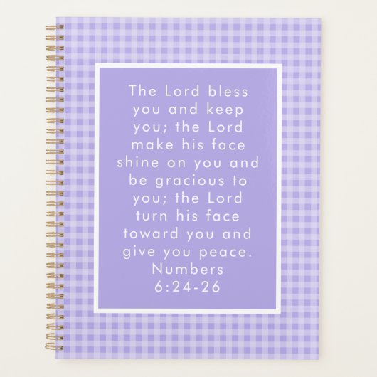 Christelijke Bijbelverzen Kunst Planner (Voorkant)