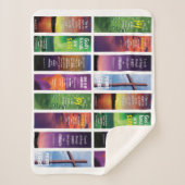 Christelijke Bijbelverzen Sherpa Deken (Voorkant)