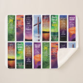 Christelijke Bijbelverzen Sherpa Deken (Voorkant (horizontaal))