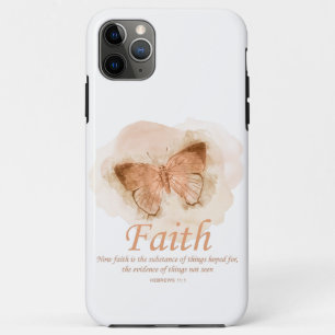 Christelijke bijbelvlinder voor vrouwen: Faith Case-Mate iPhone Case