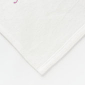 Christelijke bijbelvlinder voor vrouwen: Liefde Fleece Deken (Hoek)